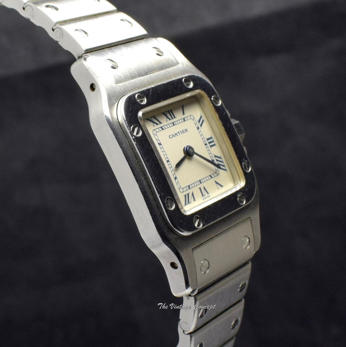 Cartier Stainless Steel Santos Galbee Quartz 9057930 (SOLD)