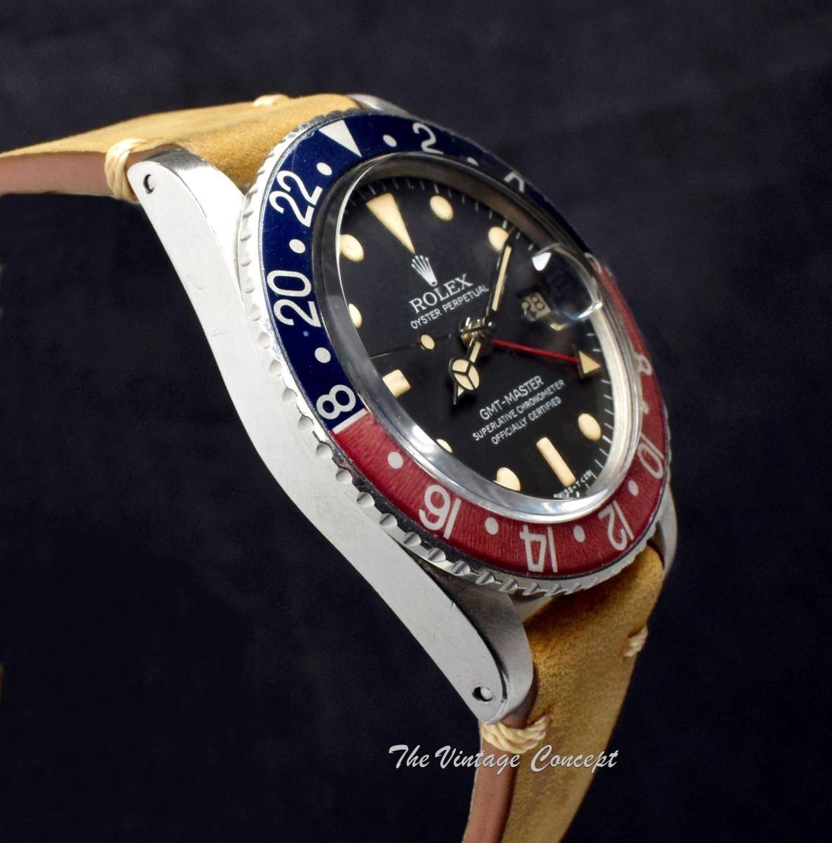 Rolex Steel GMT-Master Matte Dial 1675 (SOLD)