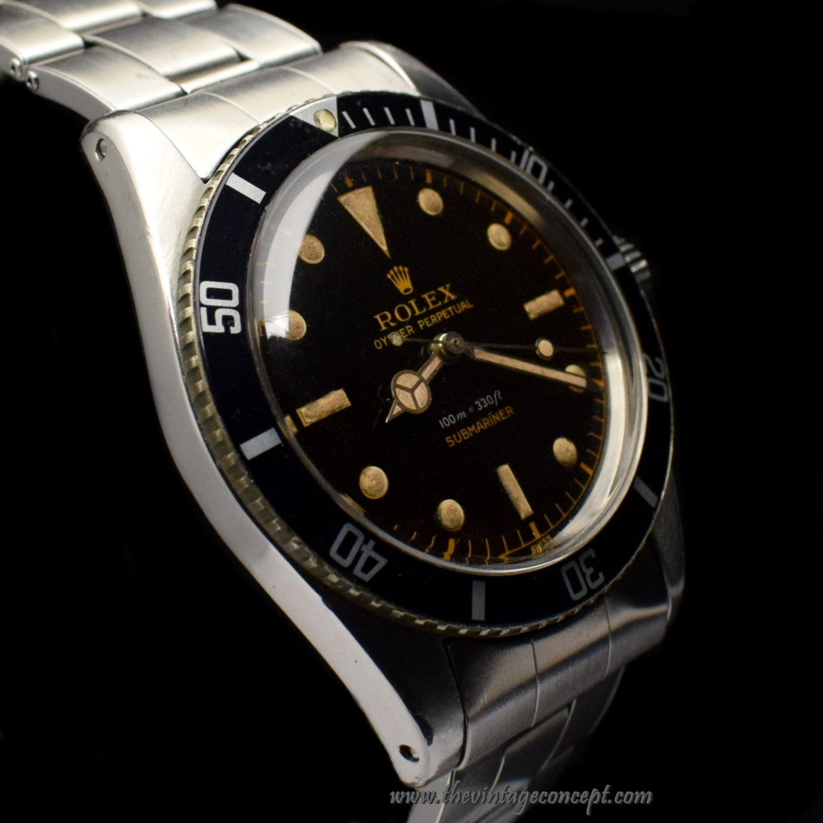 Rolex Submariner Small Crown Gilt Dial 5508 (SOLD)