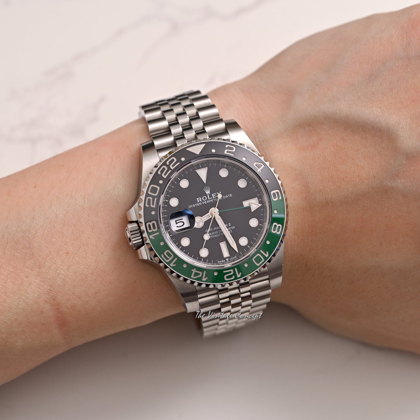 Rolex Steel GMT-Master II “Sprite” from 2025 w/ full set Ref. 126720VTNR (ON HOLD)