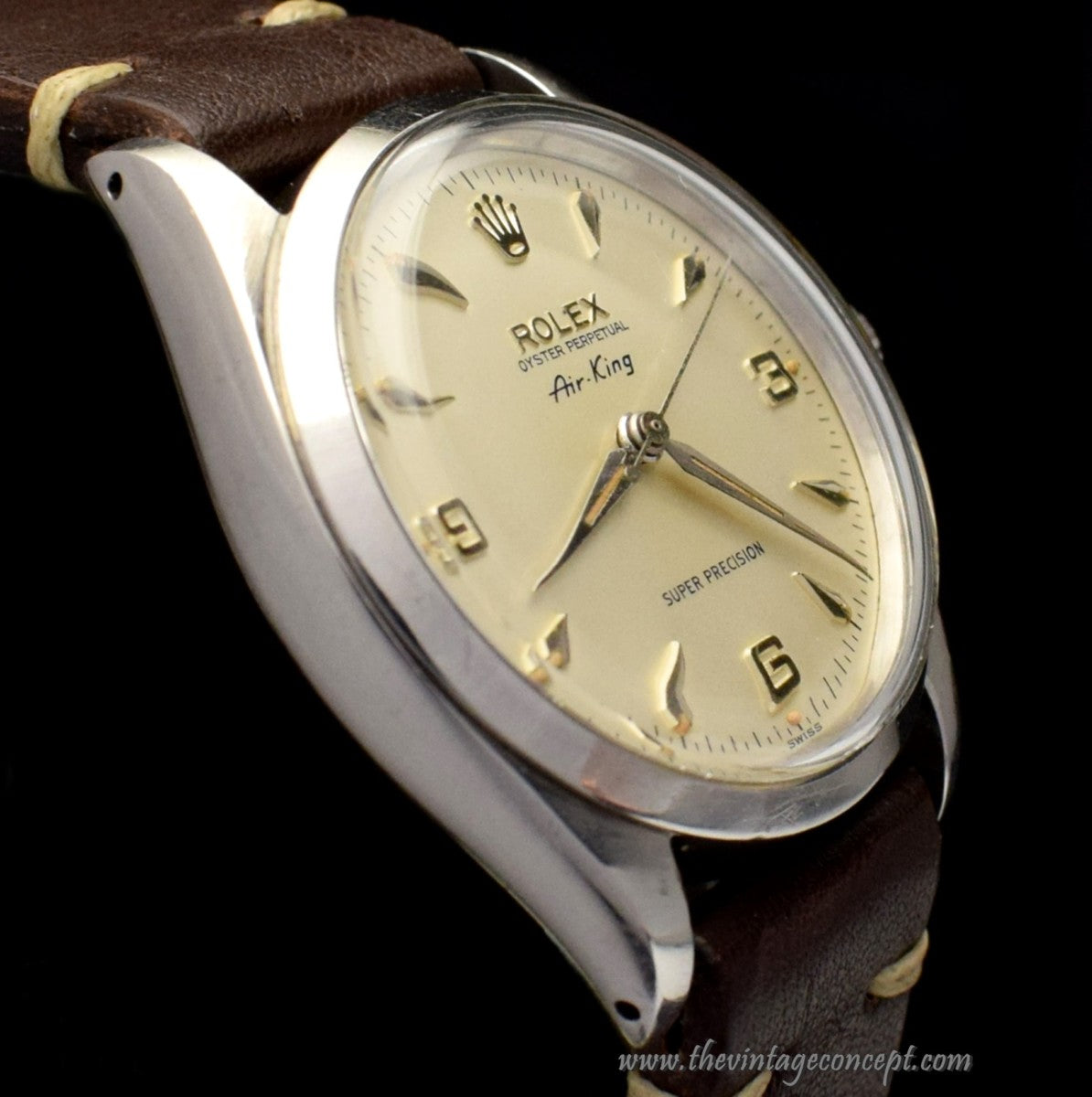 Rolex Air-King 3,6,9 Silver Dial 5500 (SOLD)