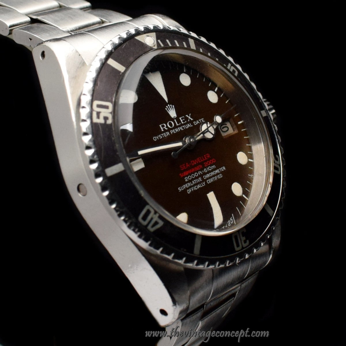 Rolex Double Red Sea-Dweller Tropical Dial 1665 (SOLD)