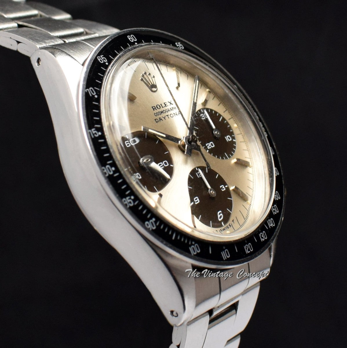 Rolex Daytona Silver Dial Chocolate Sub Registers 6240 (SOLD)