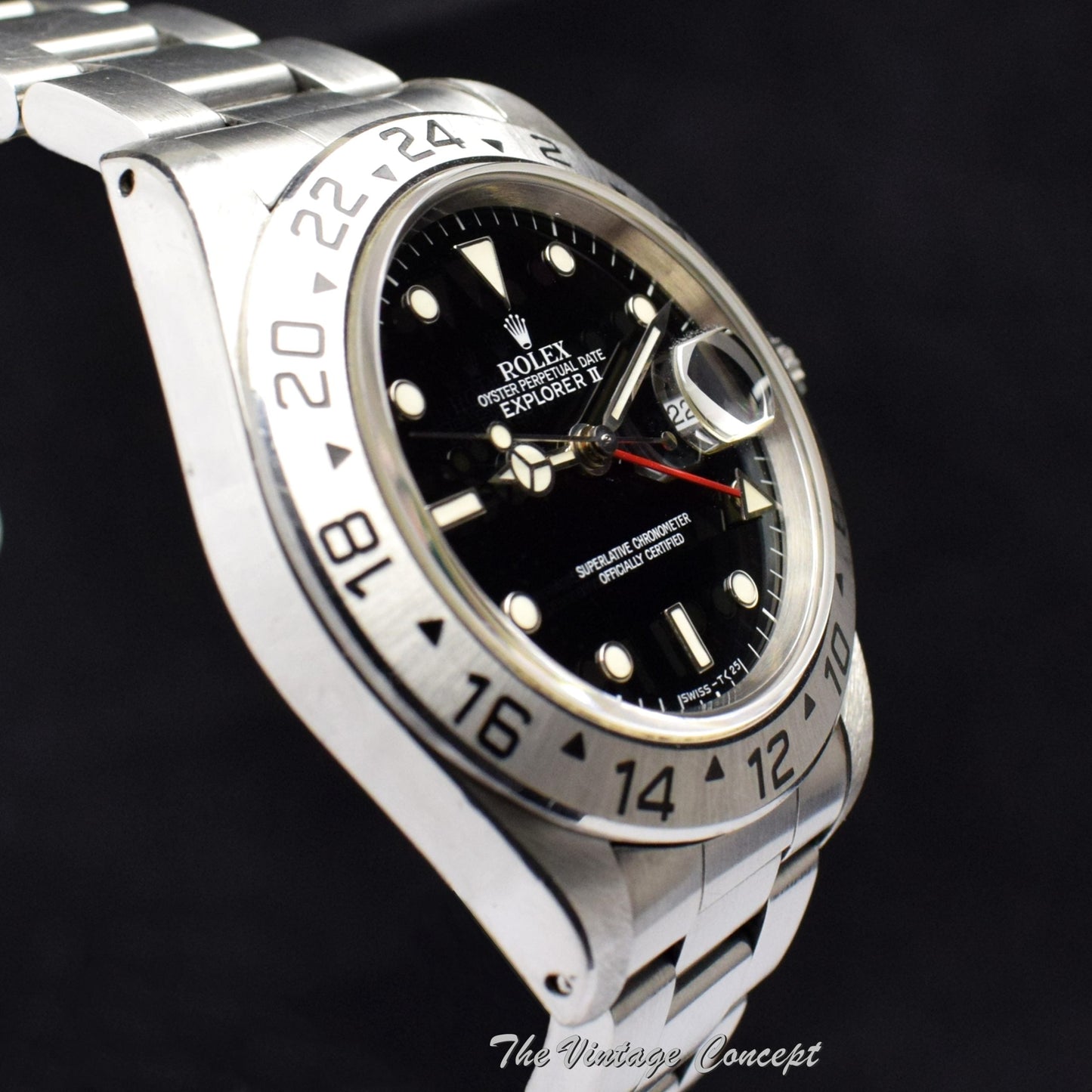 Rolex Explorer II Black Dial 16570 w/ Original Paper ( SOLD )