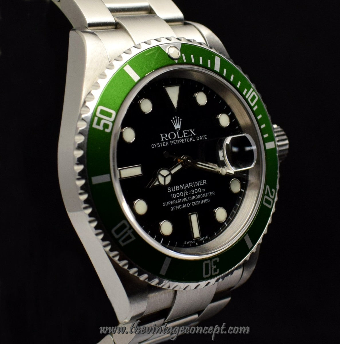 Rolex Submariner 50th Anniversary 「Flat 4」 16610LV w/ Original Paper (SOLD)