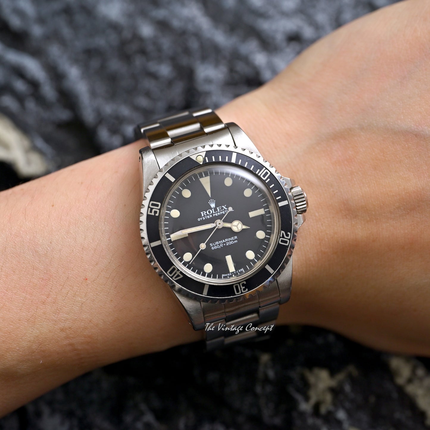 Rolex Steel No Date Submariner MK V / Bracelet Ref. 5513