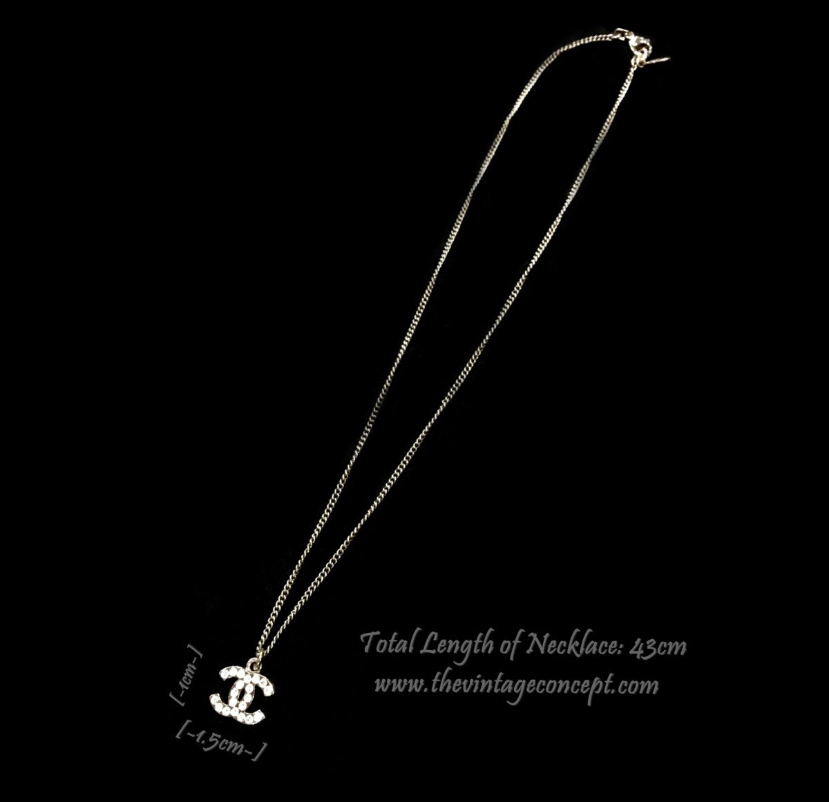 Chanel Blink Blink Logo Necklace (SOLD)