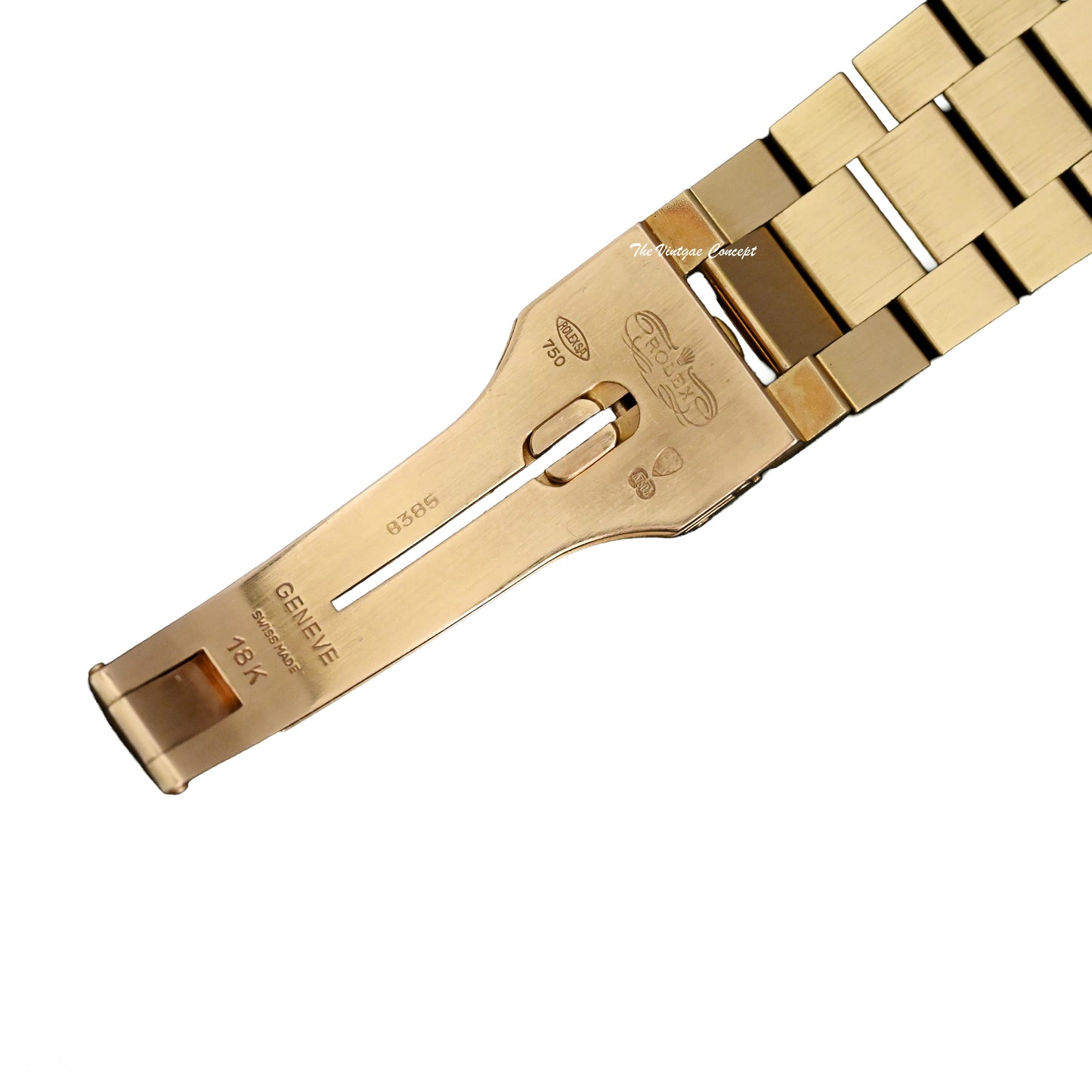 Rolex Day Date 18K Yellow Gold 18038 White Dial Roman Indexes (SOLD)