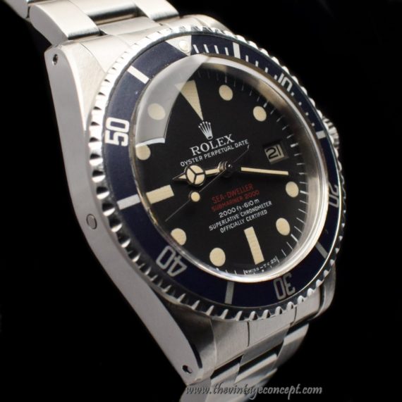 rolex double red sea-dweller mk iii 1665