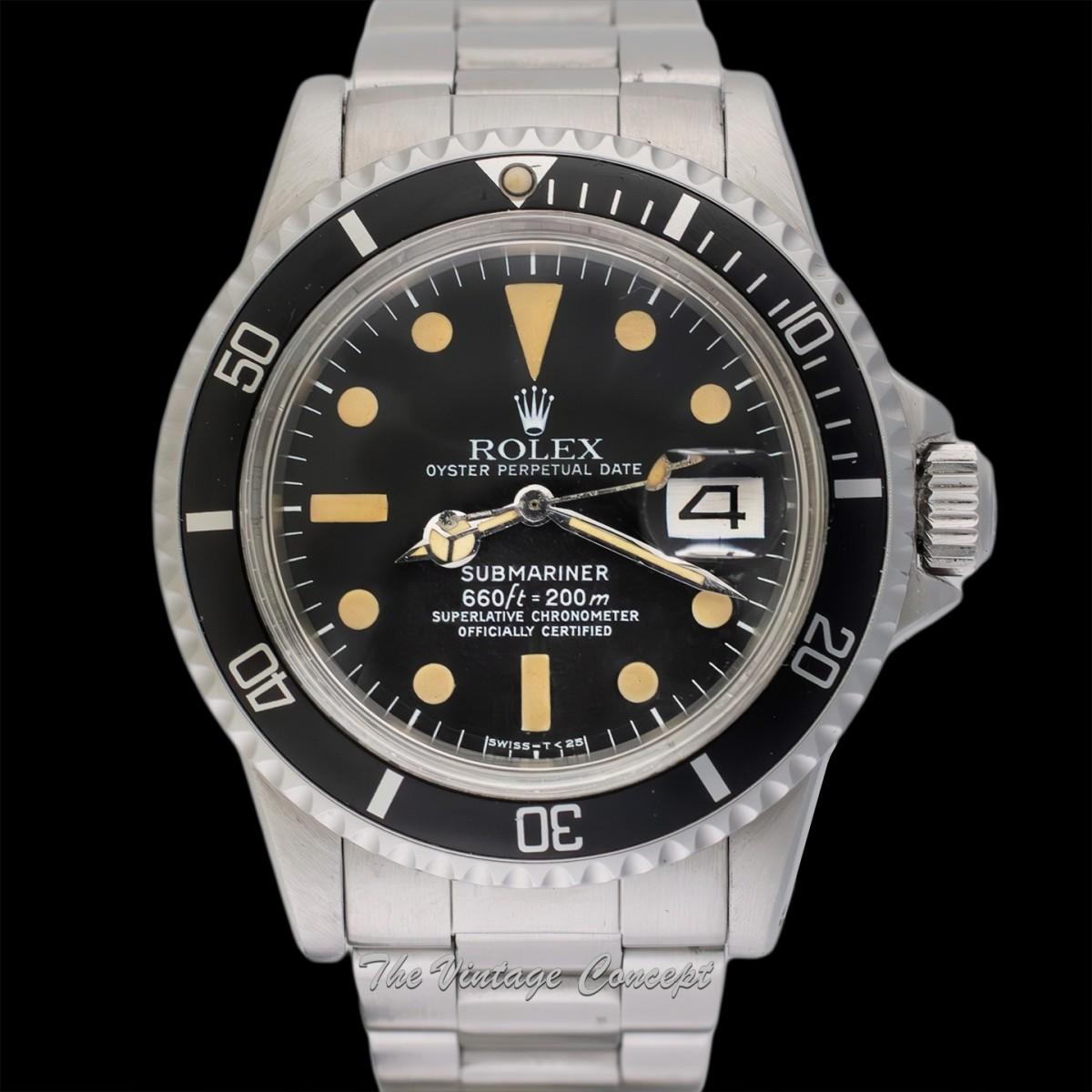 Rolex Submariner Matte Dial 1680