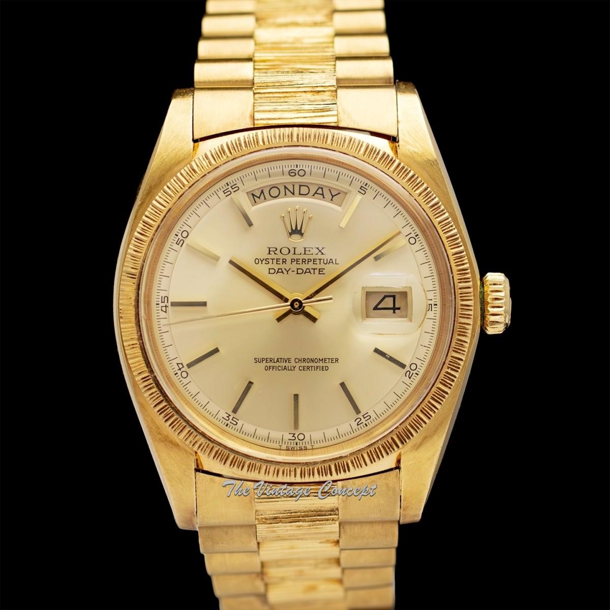 Rolex Day-Date 18K YG Champagne Dial 1807 (SOLD)