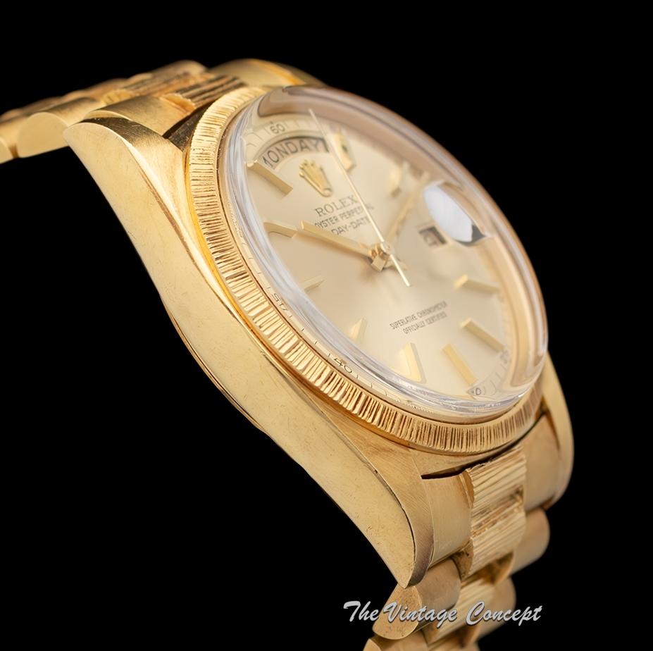 Rolex Day-Date 18K YG Champagne Dial 1807 (SOLD)