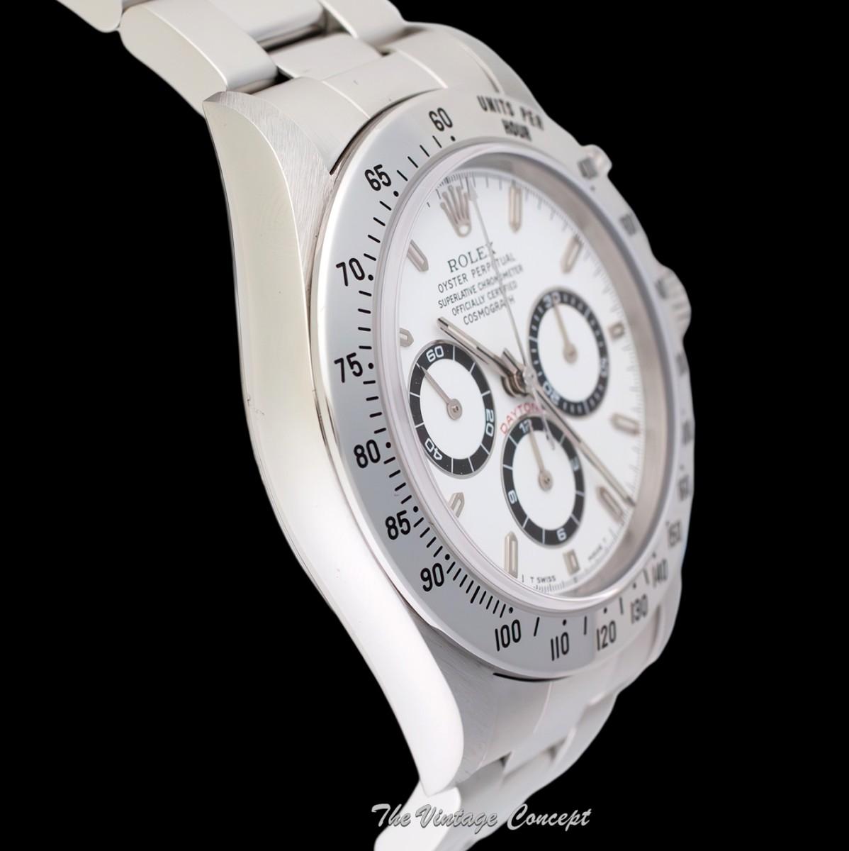 Rolex Steel Cosmograph Daytona White Dial 16520 (Full Set) (SOLD)