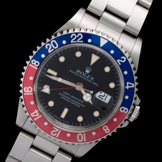 Rolex Steel GMT-Master Pepsi Creamy 16700 (SOLD)