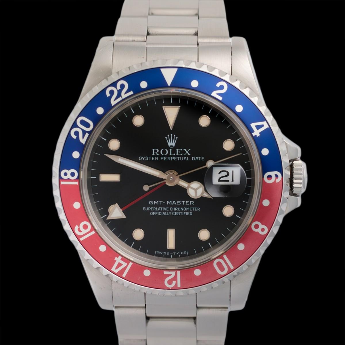 Rolex Steel GMT-Master Pepsi Creamy 16700 (SOLD)