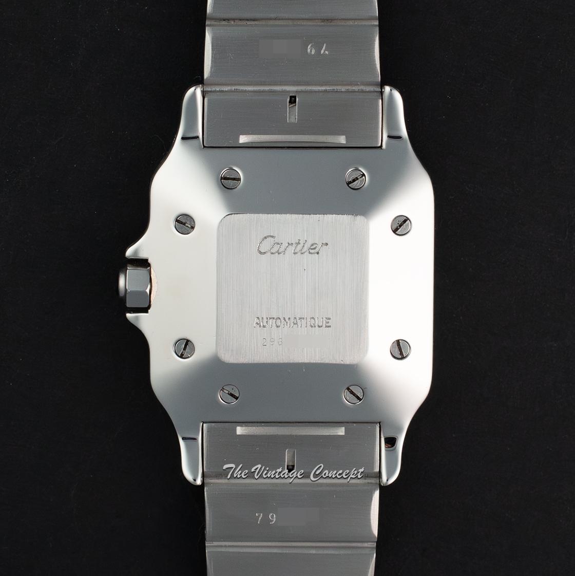 Cartier Large Stainless Steel Santos Galbée 2960 Automatic Watch (Box Set) (SOLD)