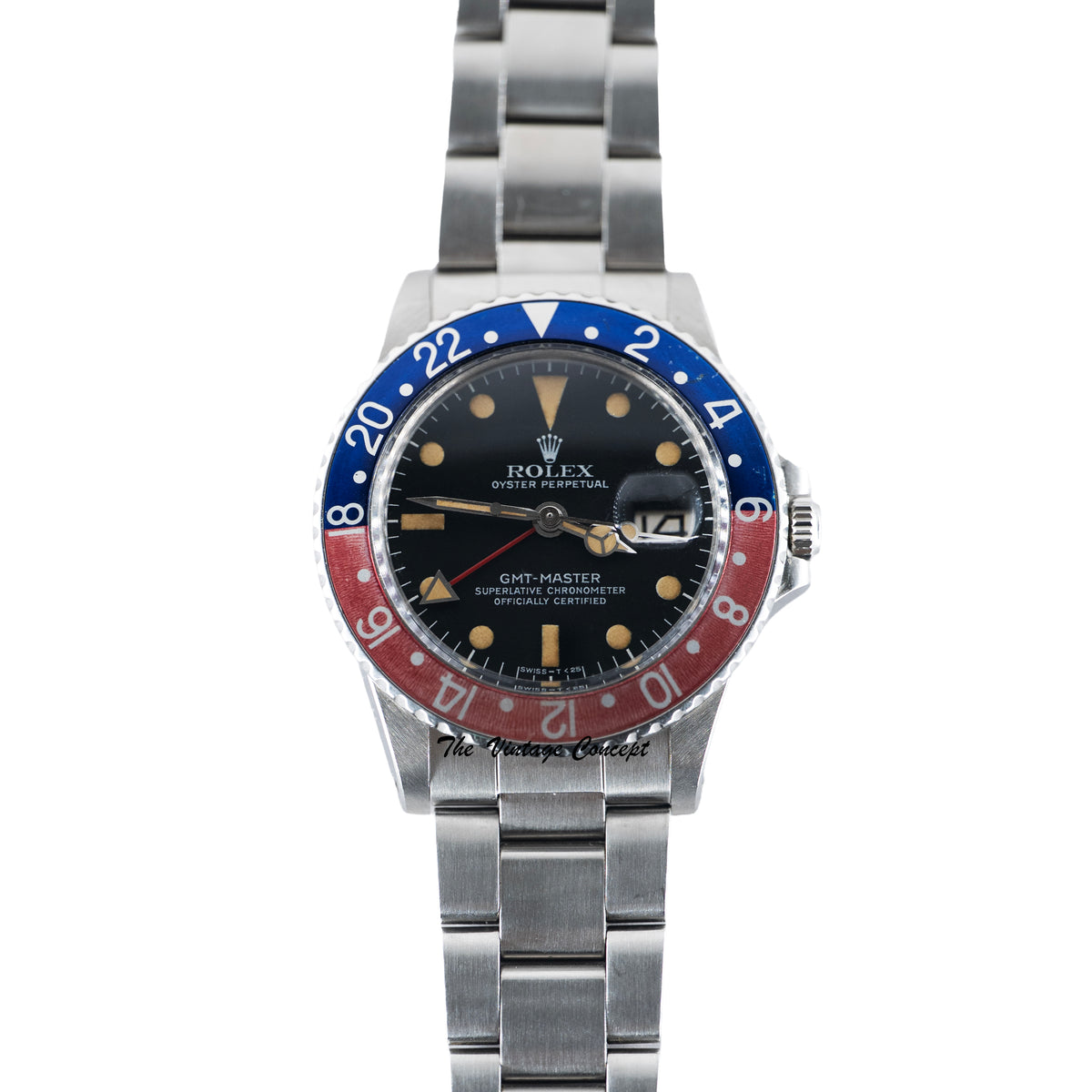 Rolex Steel GMT-Master Matte Dial 1675
