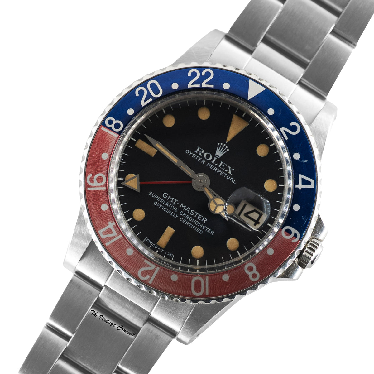 Rolex Steel GMT-Master Matte Dial 1675