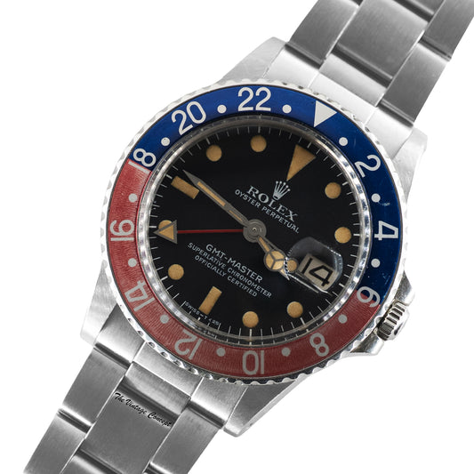 Rolex Steel GMT-Master Matte Dial 1675