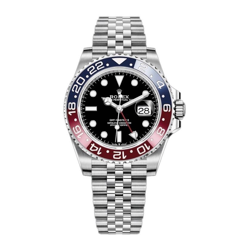 Brand New Rolex GMT-Master II Pepsi 126710blro-0001 (Full Set)