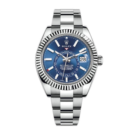 Brand New Rolex Sky-Dweller Blue Dial 326934-0003 (Full Set)