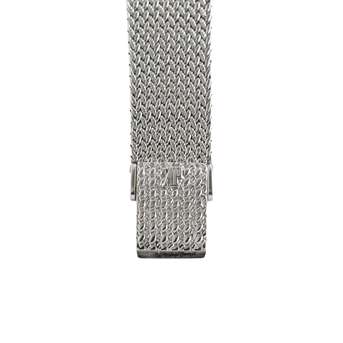 Audemars Piguet Cobra-Style 18K White Gold Black Matte Diamond-Set Watch