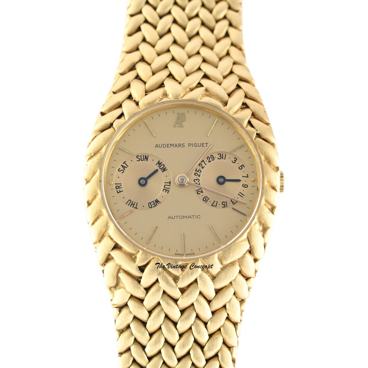Audemars Piguet Cobra 5587 18K Yellow Gold Vintage Wristwatch