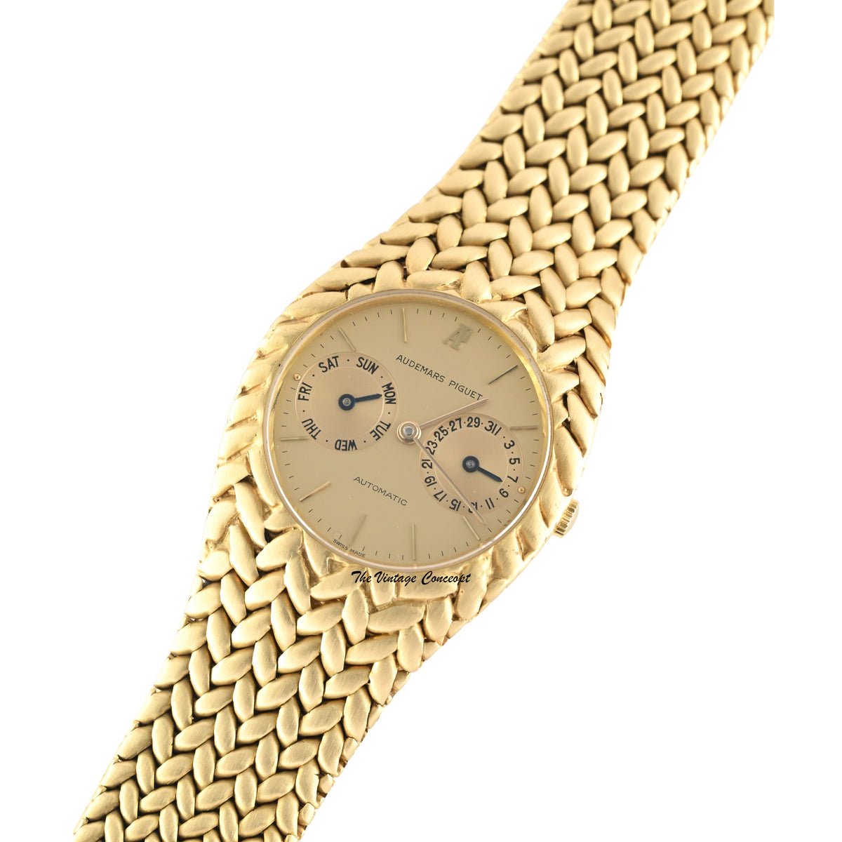 Audemars Piguet Cobra 5587 18K Yellow Gold Vintage Wristwatch