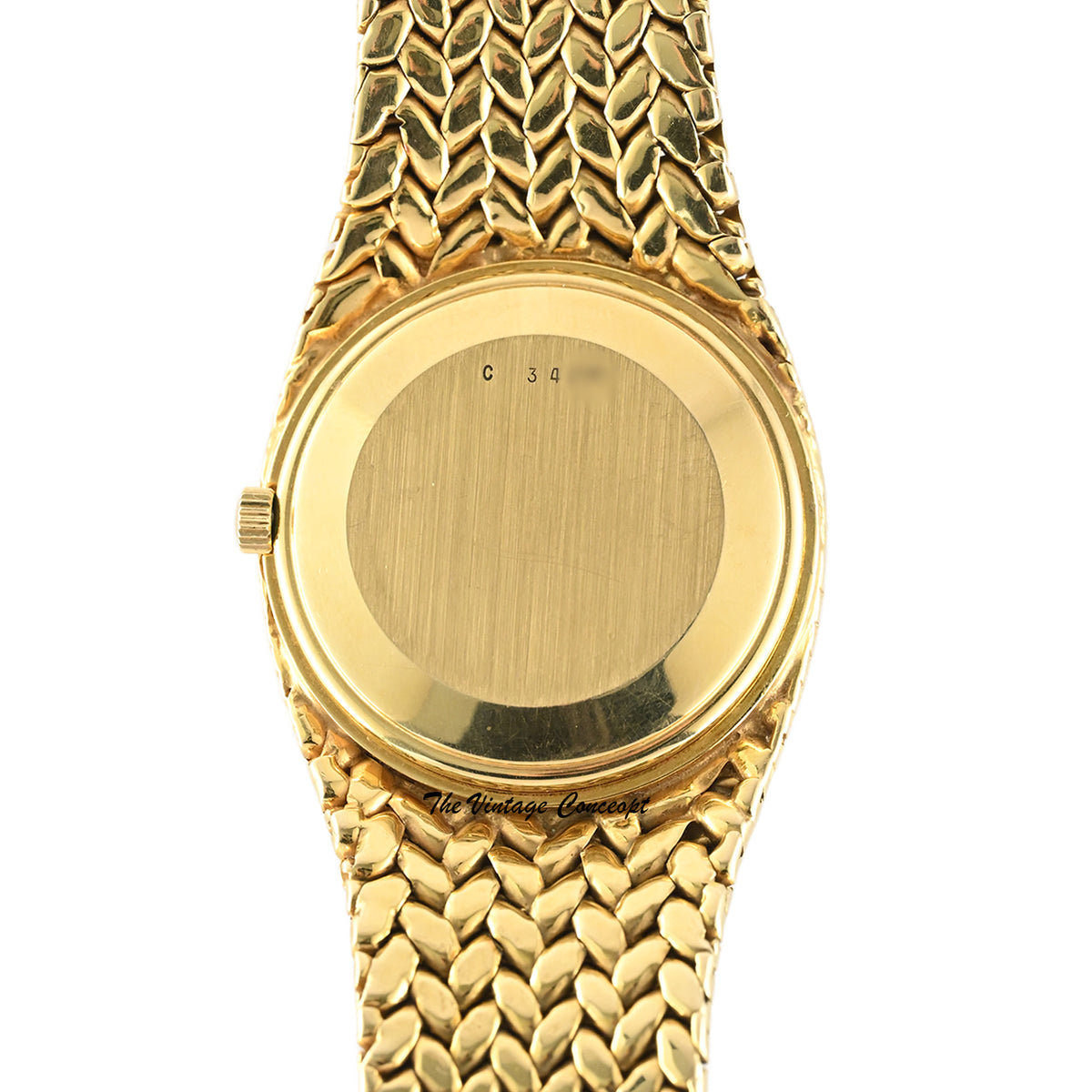Audemars Piguet Cobra 5587 18K Yellow Gold Vintage Wristwatch