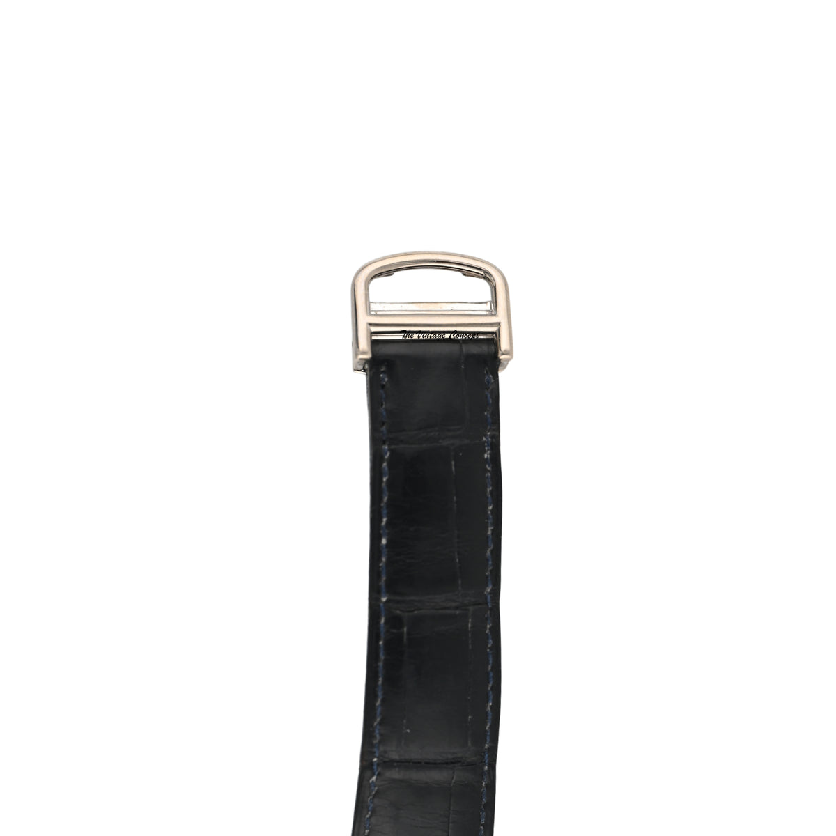 Cartier Tank Asymétrique Platinum Silver Dial Mechanical Watch