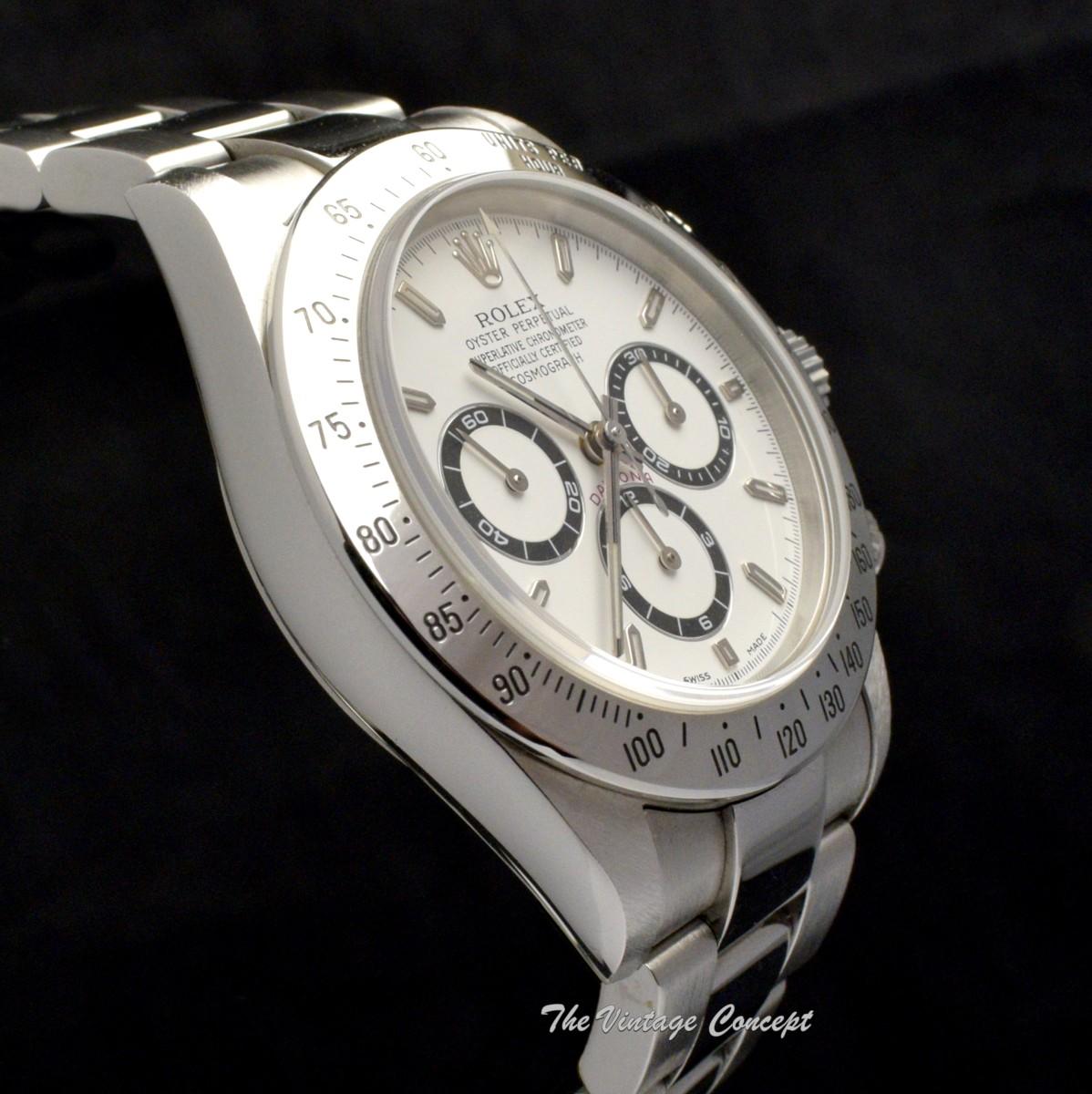 Rolex Steel Daytona Cosmograph "A Series" White Dial 16520 (Full Set)  (SOLD)