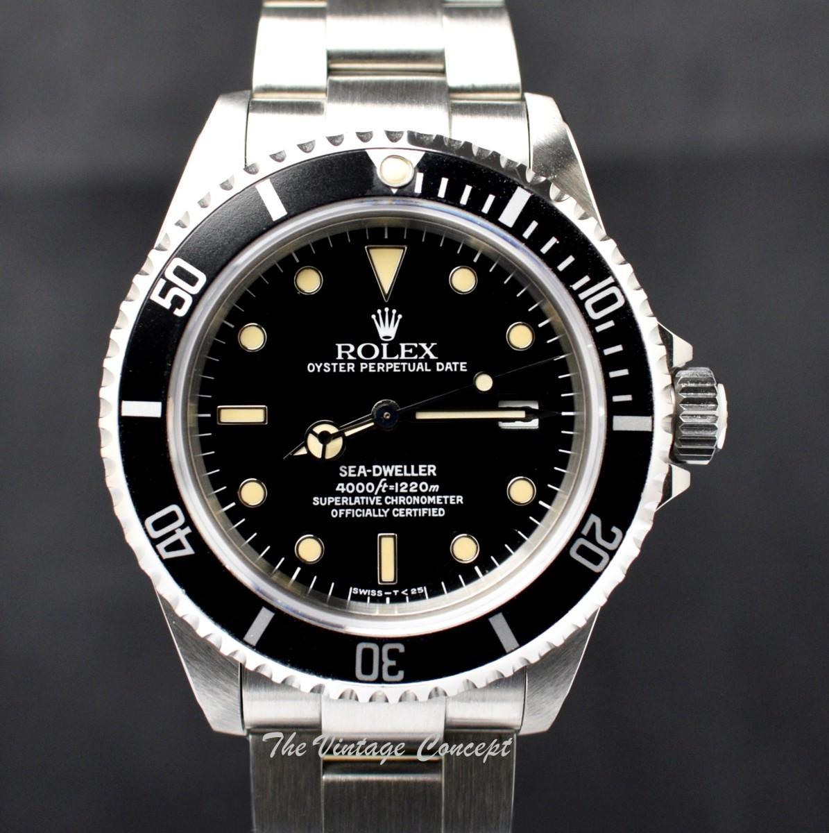 Rolex Sea-Dweller Creamy 16600 w/ Original Paper (SOLD)