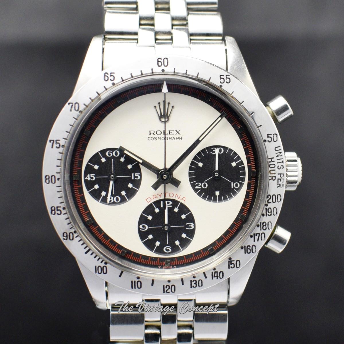 Rare Rolex Steel Daytona Cosmograph Paul Newman No luminous 6239 (SOLD)