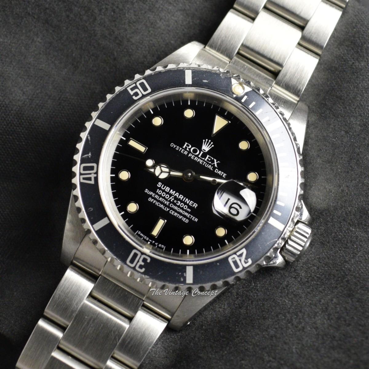 Rolex Submariner Creamy 16610 w/ Original Paper