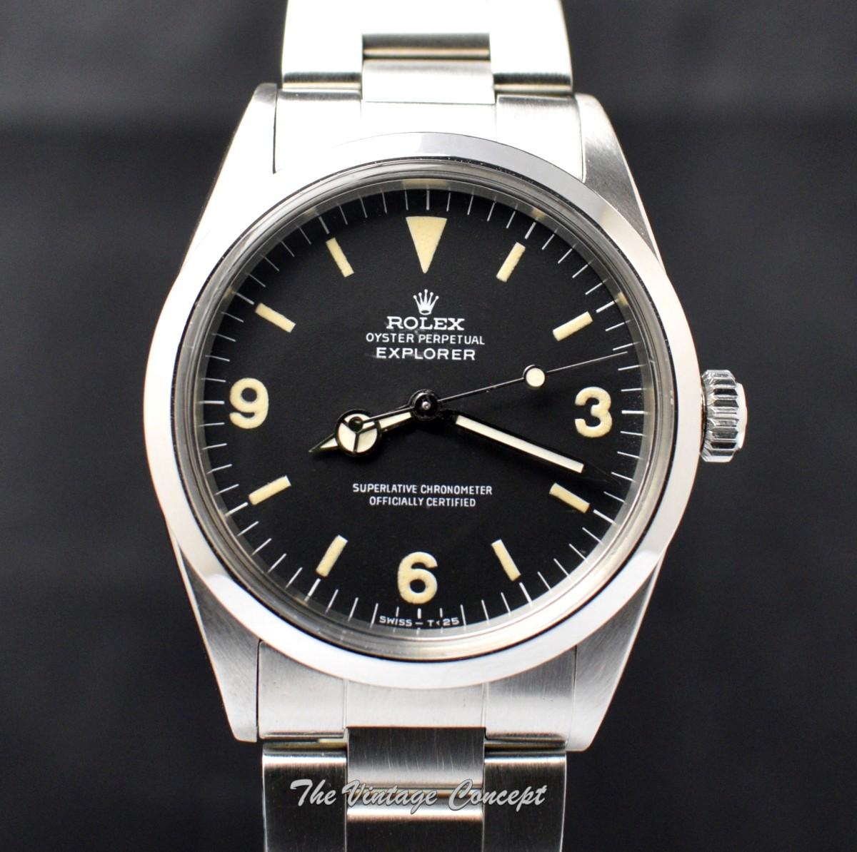 Rolex Steel Explorer I Matte Dial 1016 (SOLD)