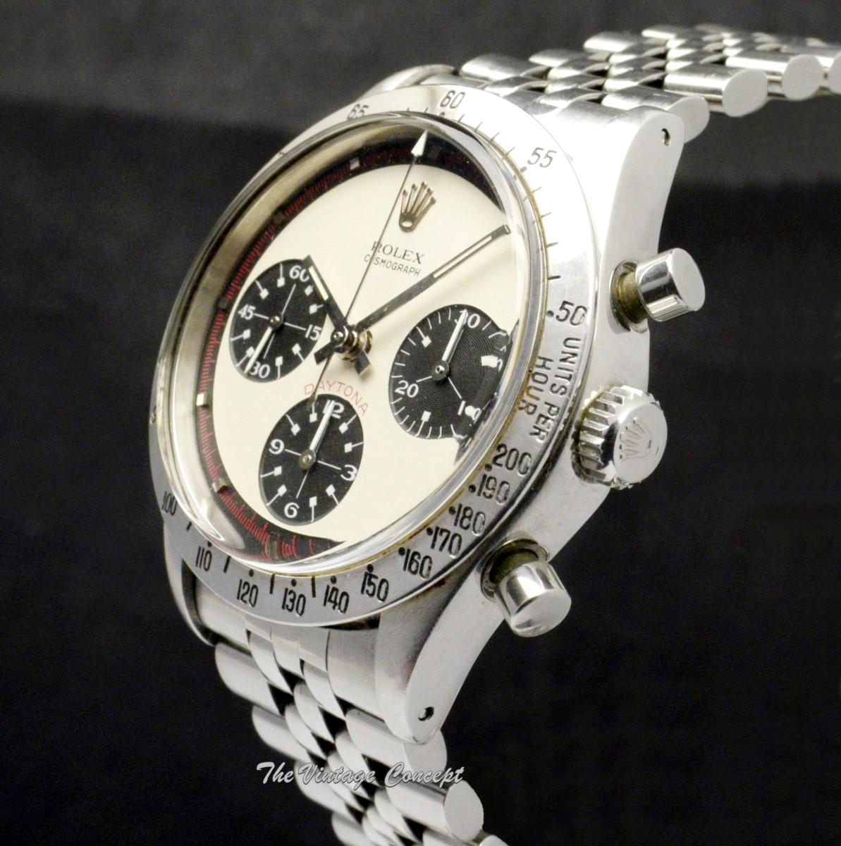 Rare Rolex Steel Daytona Cosmograph Paul Newman No luminous 6239 (SOLD)