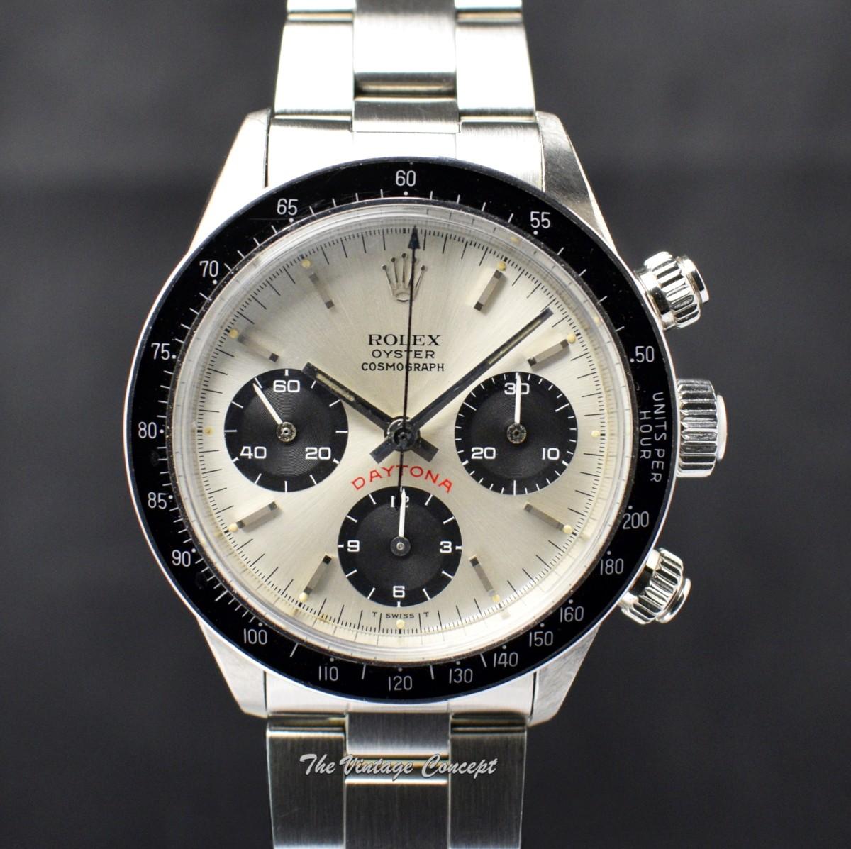 Rolex Steel Daytona Silver Dial Big Red 6263