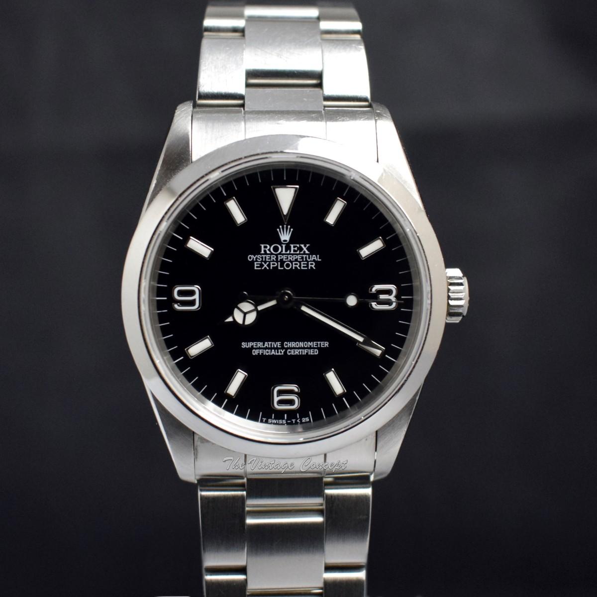 Rolex Steel Explorer I 14270 (SOLD)