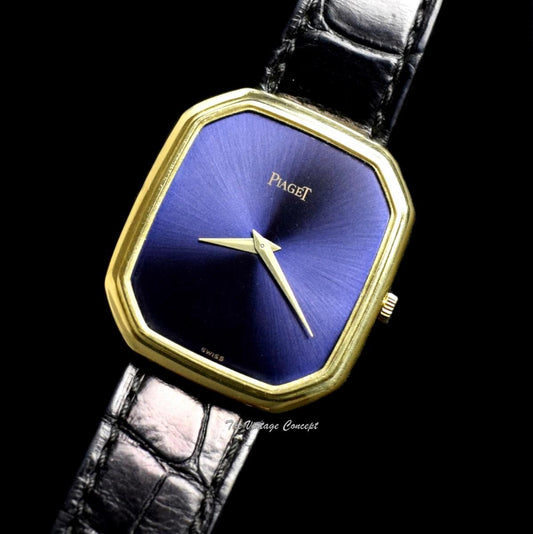 Piaget 18K Yellow Gold Purple Dial Manual Wind 9791