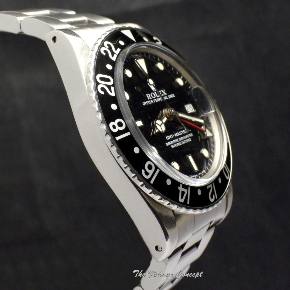 Rolex Steel GMT-Master Glossy Dial 16750 (SOLD)