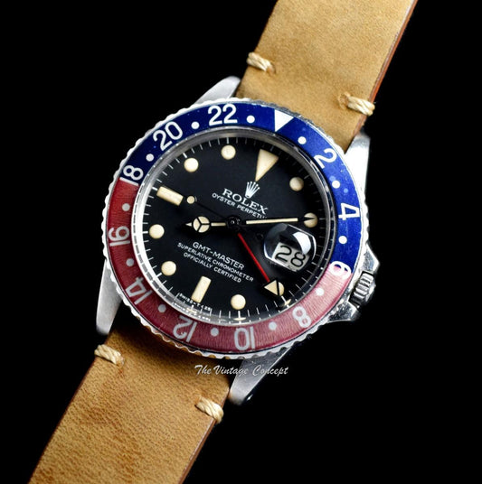 Rolex Steel GMT-Master Matte Dial 1675