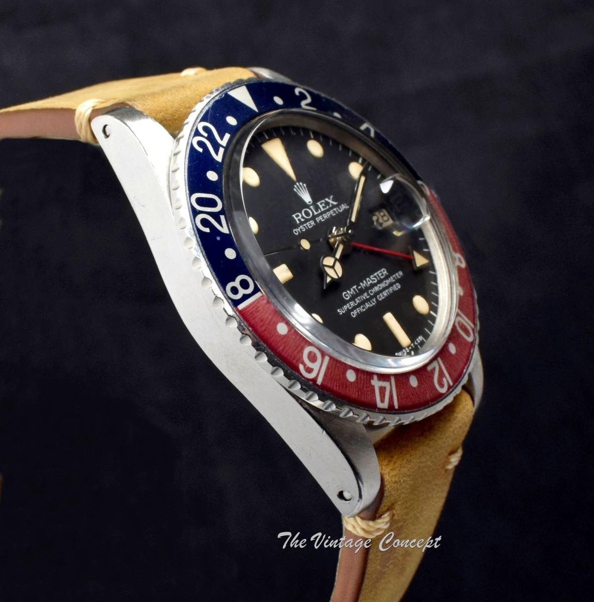 Rolex Steel GMT-Master Matte Dial 1675