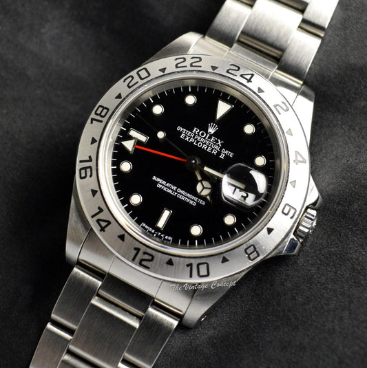 Rolex Explorer II Black Dial 16570 (SOLD)