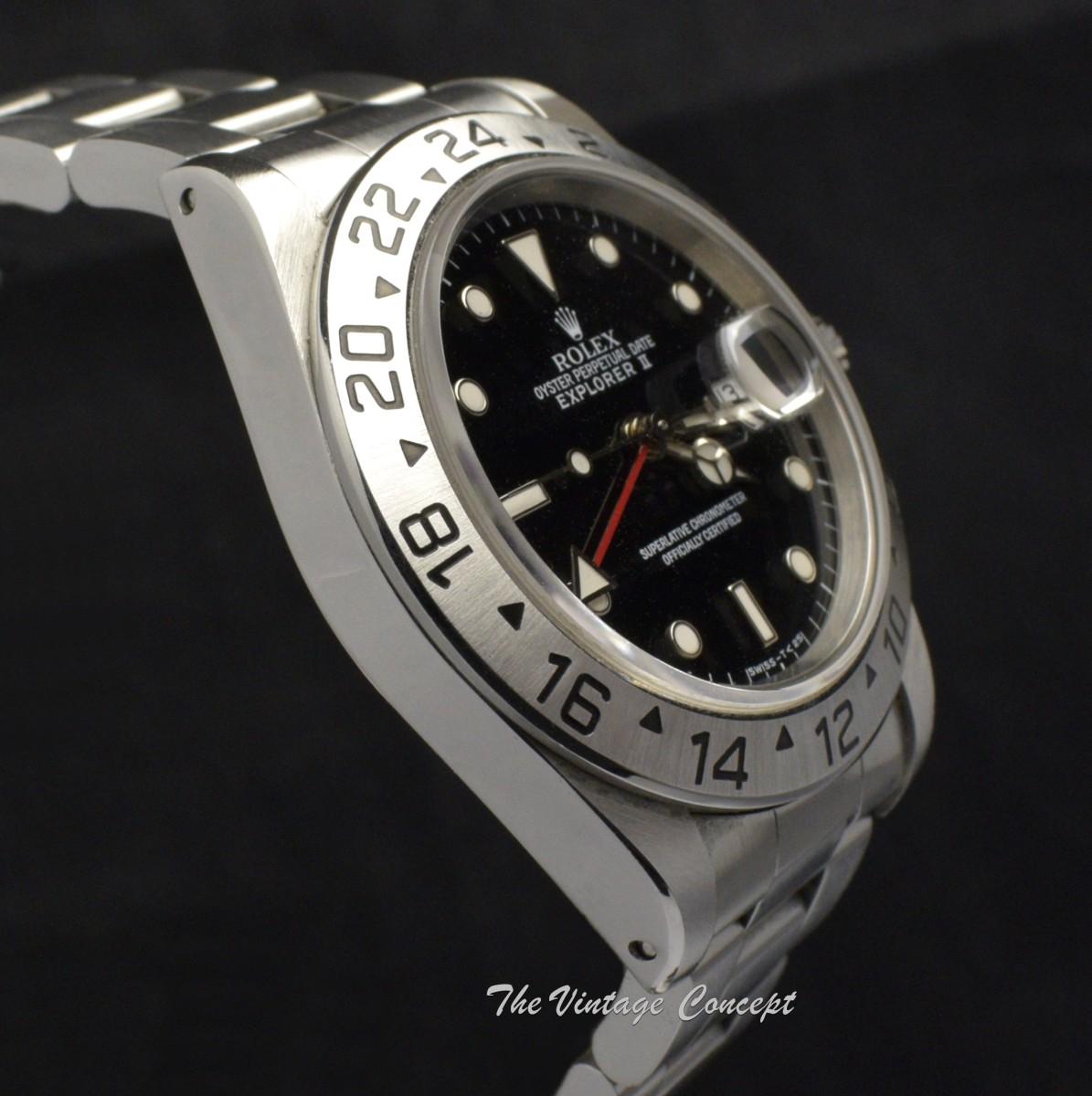 Rolex Explorer II Black Dial 16570 (SOLD)