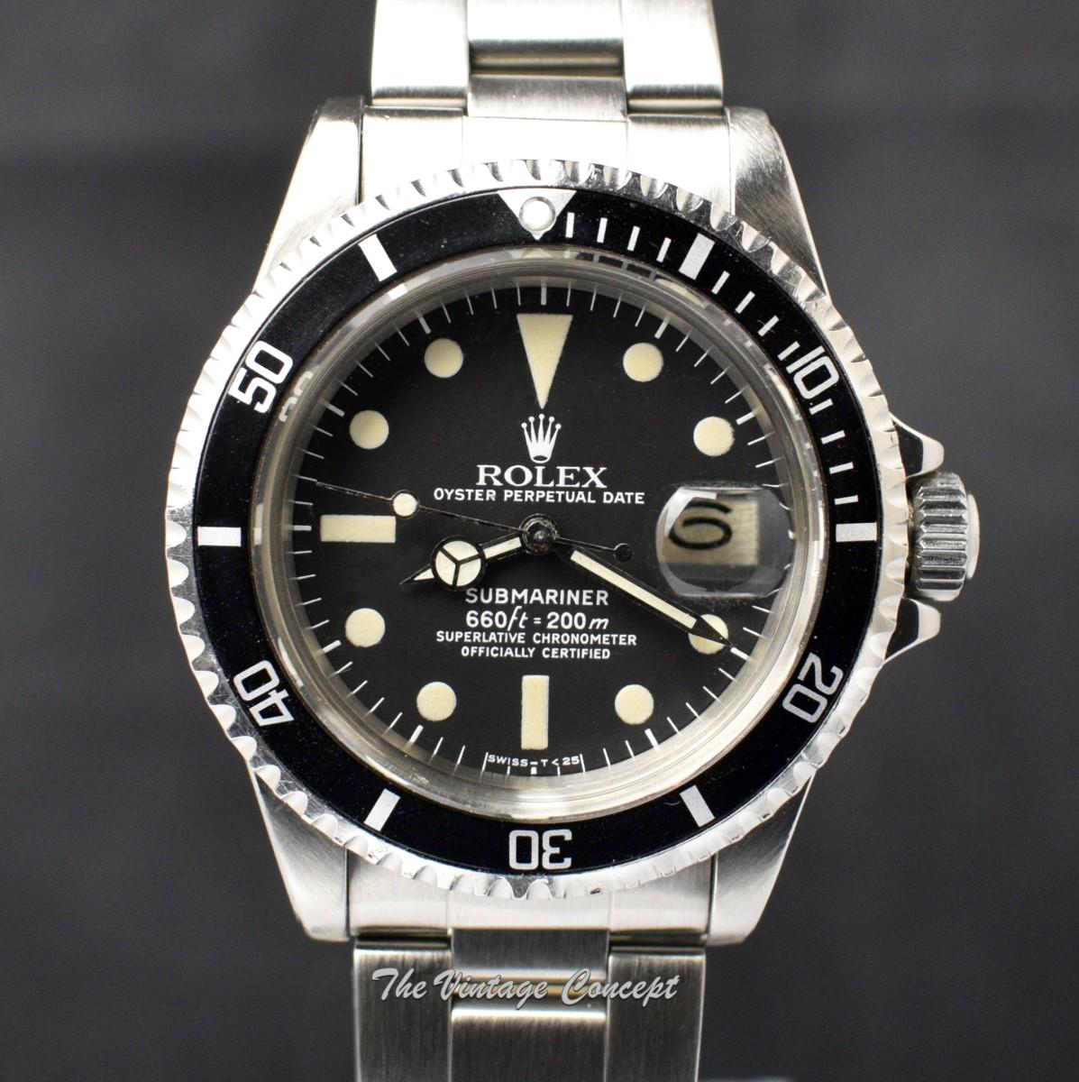 Rolex Submariner Matte Dial 1680  (SOLD)