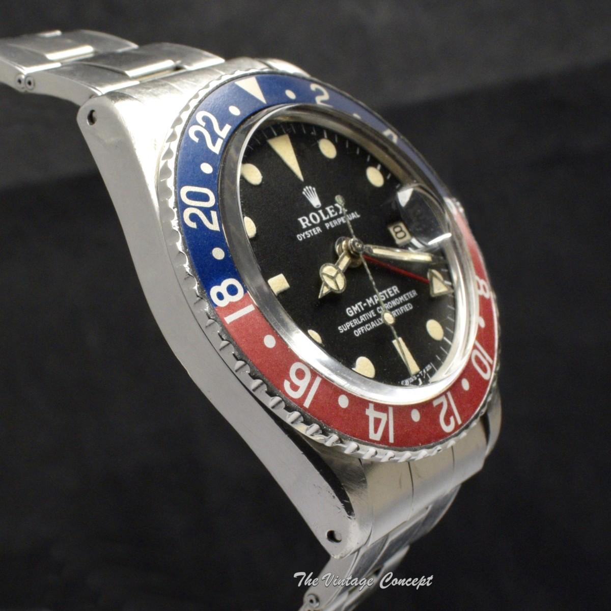 Rolex Steel GMT-Master Matte Dial 1675