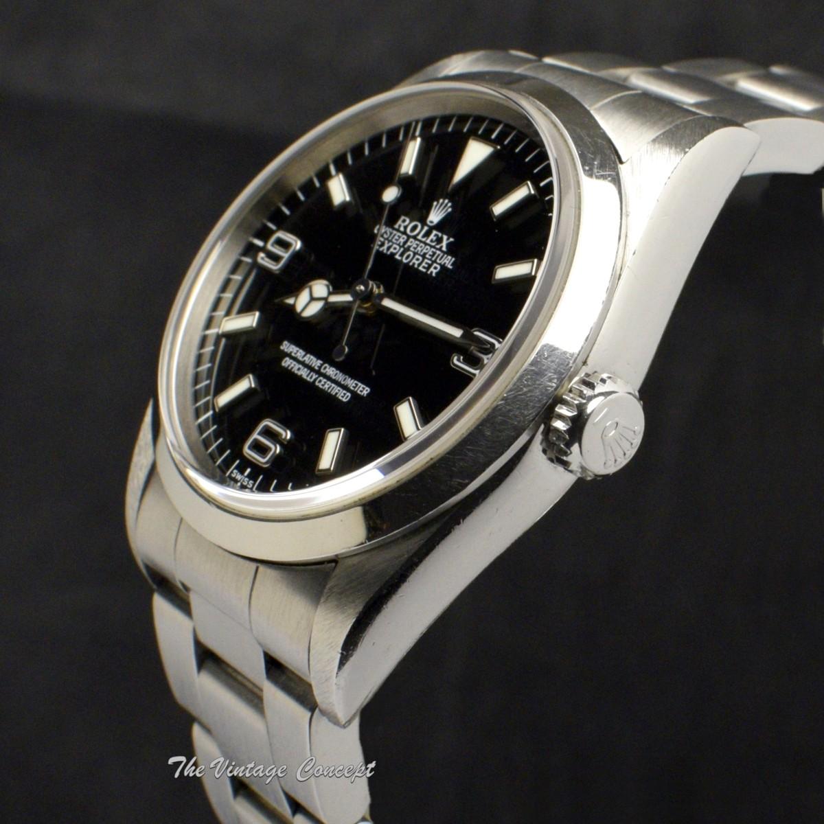 Rolex Explorer I 14270 "Swiss" Only w/ Original Paper