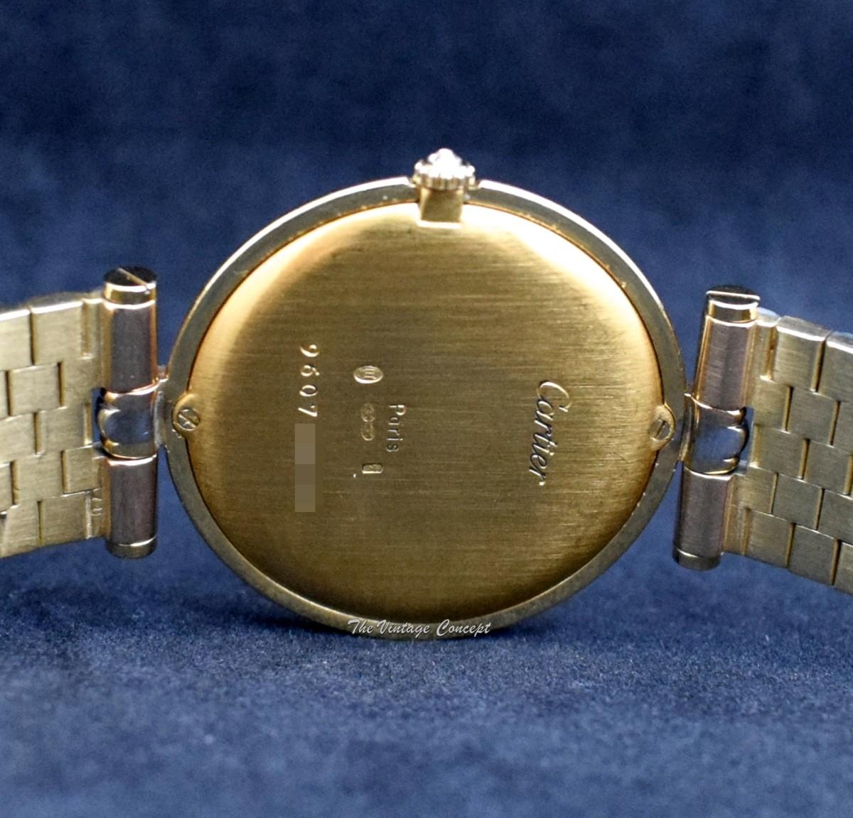 Rare Cartier 18K Tri-Color Gold Panthere Vendome Miss Universe Pave Diamond w/ Original Paper