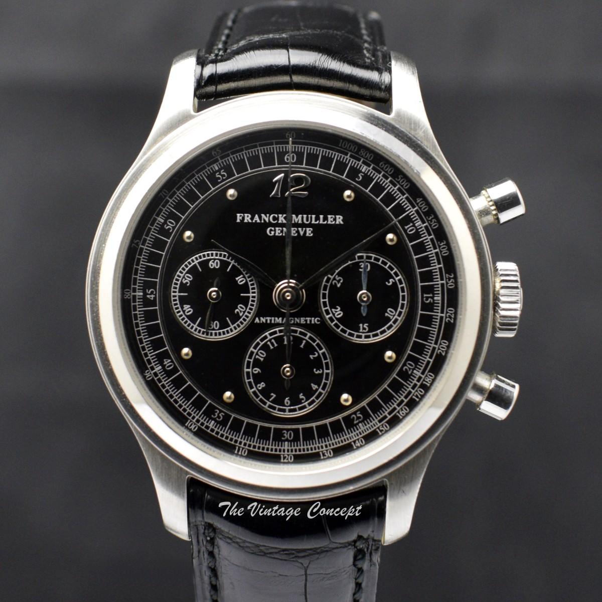 Franck Muller Steel Master Complication Mercedes-Benz Limited Edition Black Dial