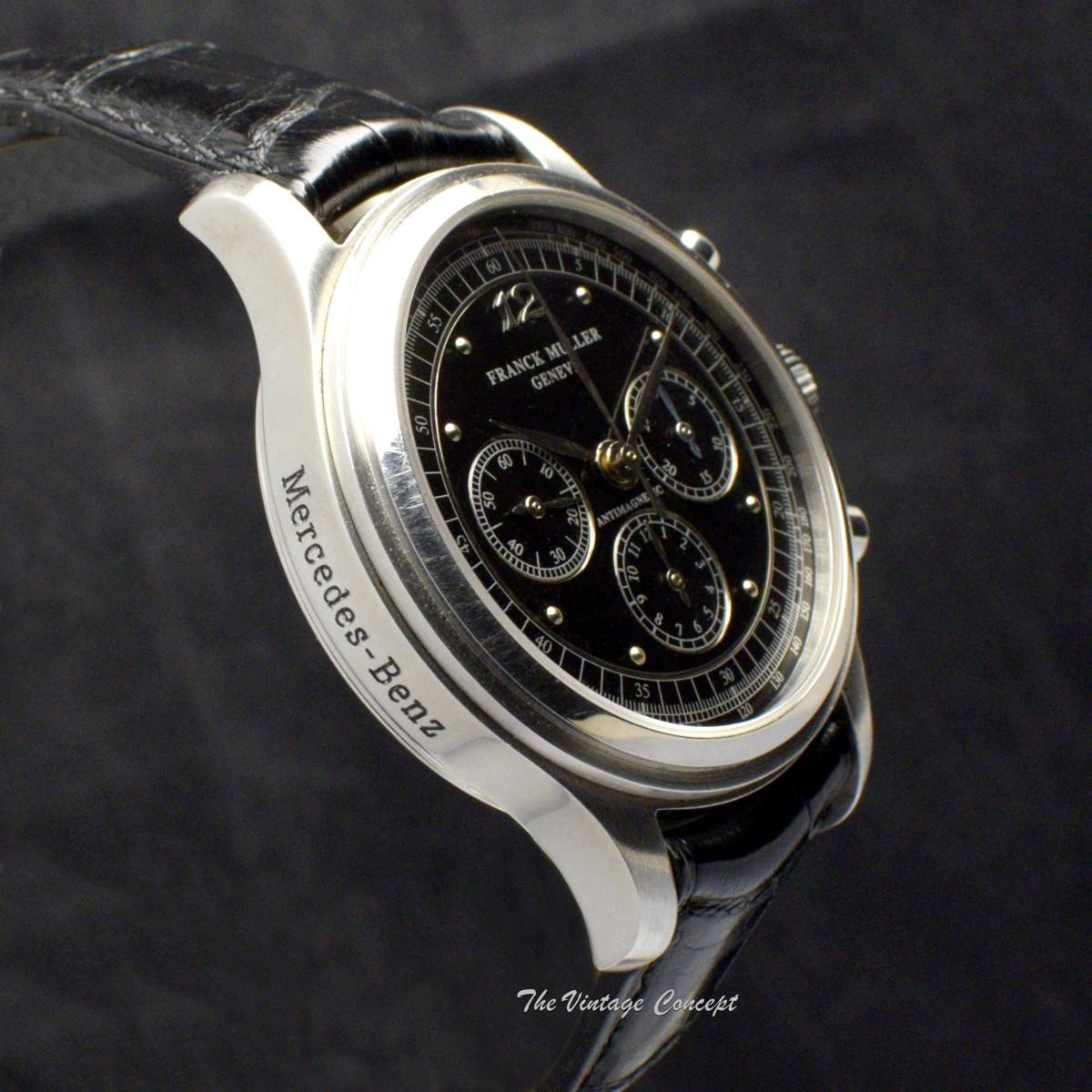 Franck Muller Steel Master Complication Mercedes-Benz Limited Edition Black Dial